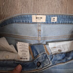 Miss Me Sky Blue Denim Jeans